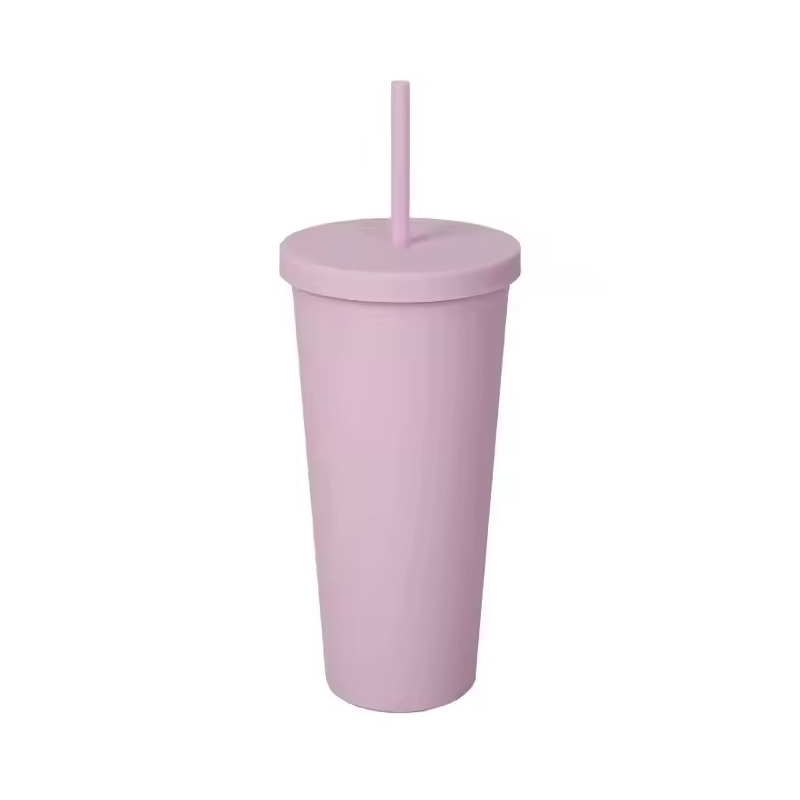 Diverse customized Plastic tumbler with straws