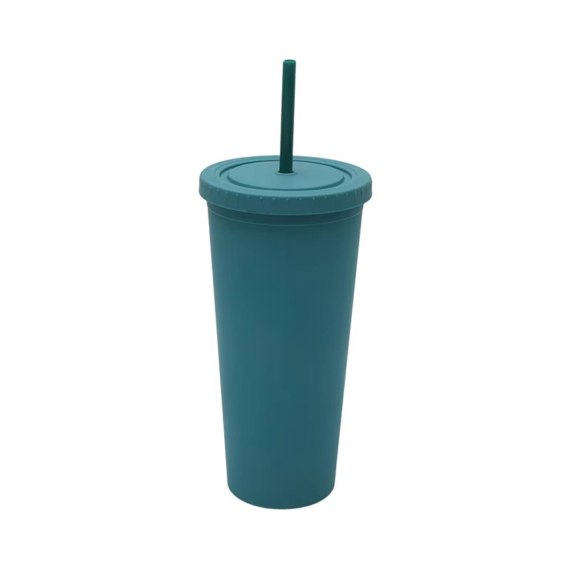 Diverse customized Plastic tumbler with straws