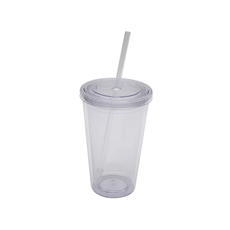 Colorful simple water cup Plastic tumbler