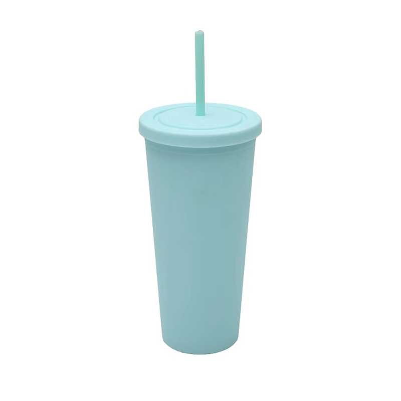 Diverse customized Plastic tumbler with straws