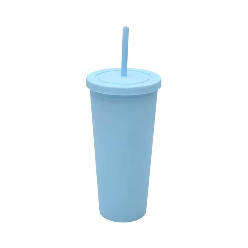 Diverse customized Plastic tumbler with straws