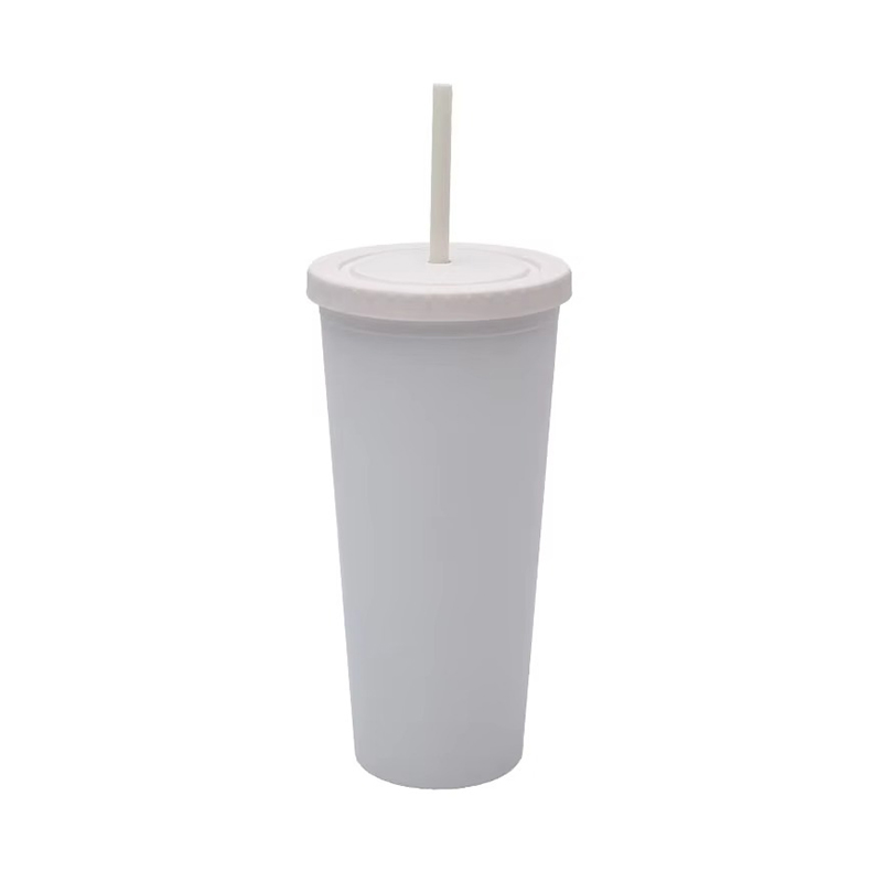 Diverse customized Plastic tumbler with straws