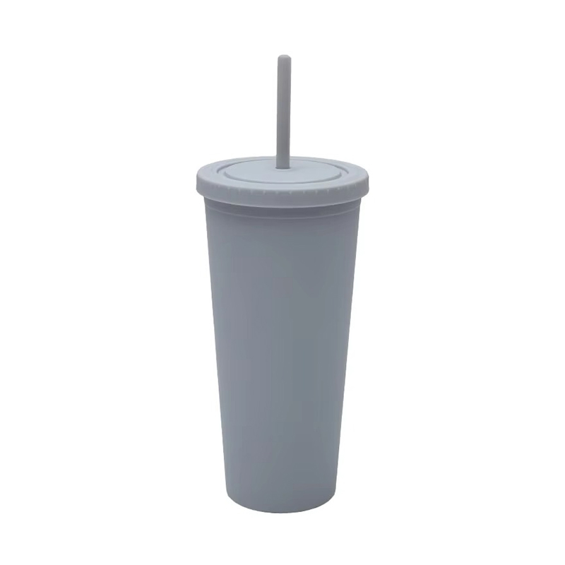 Diverse customized Plastic tumbler with straws