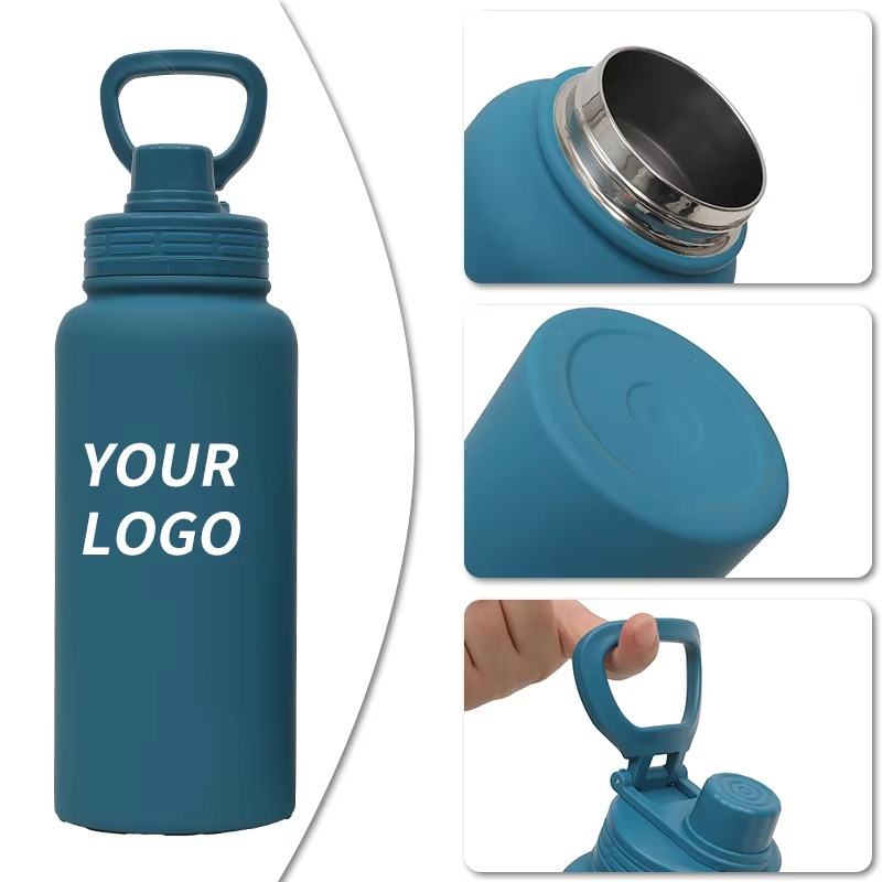 Vacuum large capacity reusable Insylated water bottle