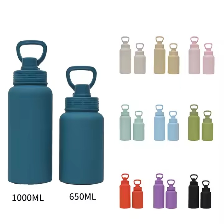 Vacuum large capacity reusable Insylated water bottle