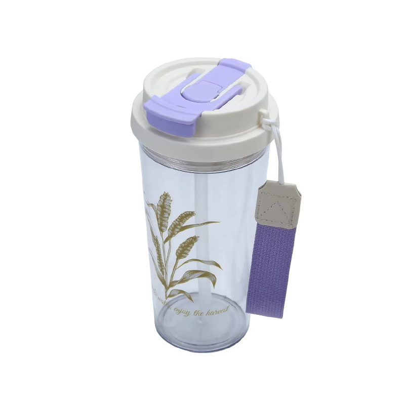 Portable sporty beautiful Plastic tumbler