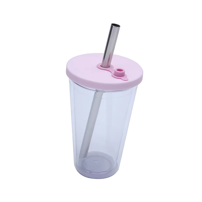 Transparent daily drinking water Plastic tumbler