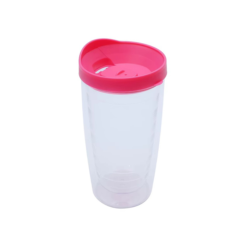 Various colors silicone cup lid Plastic tumbler