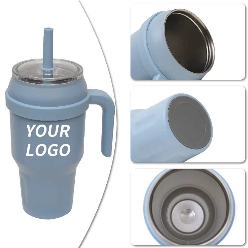 Large camping stainless steel Auto mug