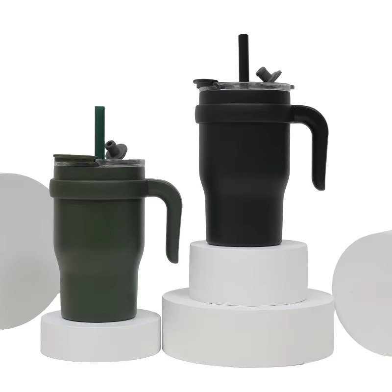 Vacuum portable double layer Auto mug