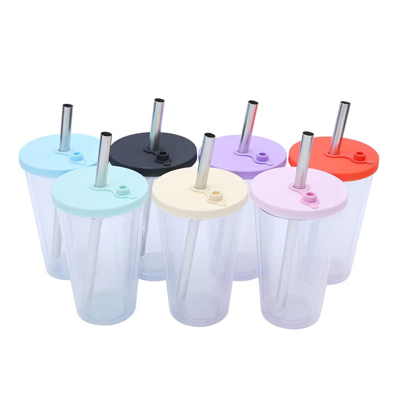 Transparent daily drinking water Plastic tumbler