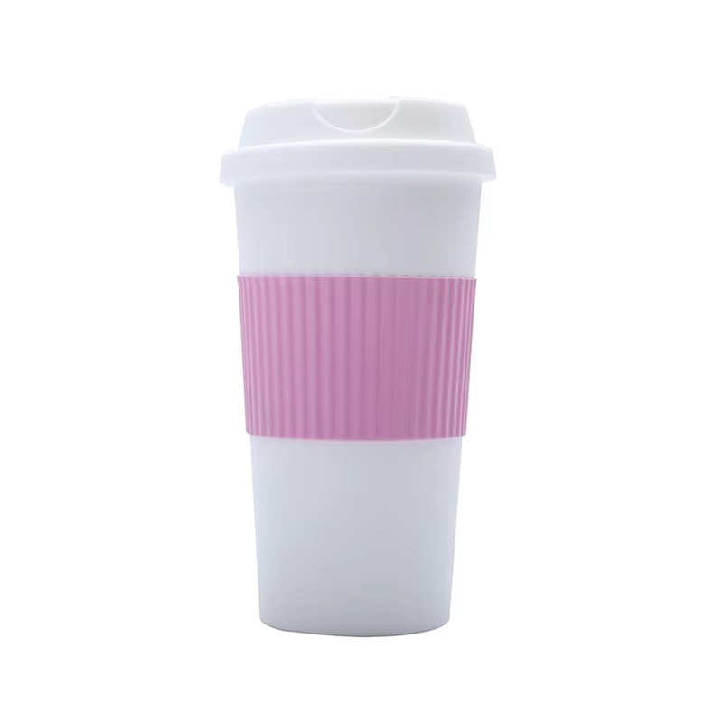 16 oz Colorful double layer durable Plastic tumbler