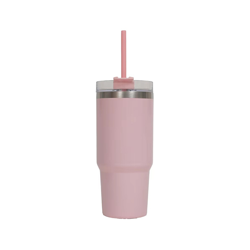 Food grade Auto mug with straw