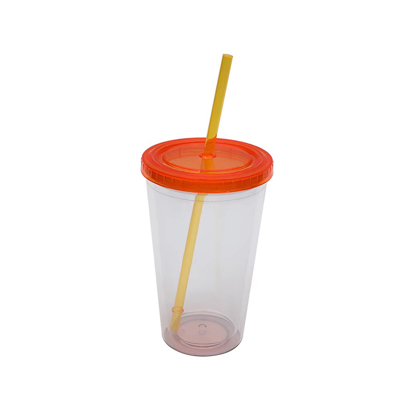 Colorful simple water cup plastic tumbler