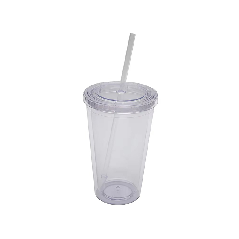 Colorful simple water cup plastic tumbler