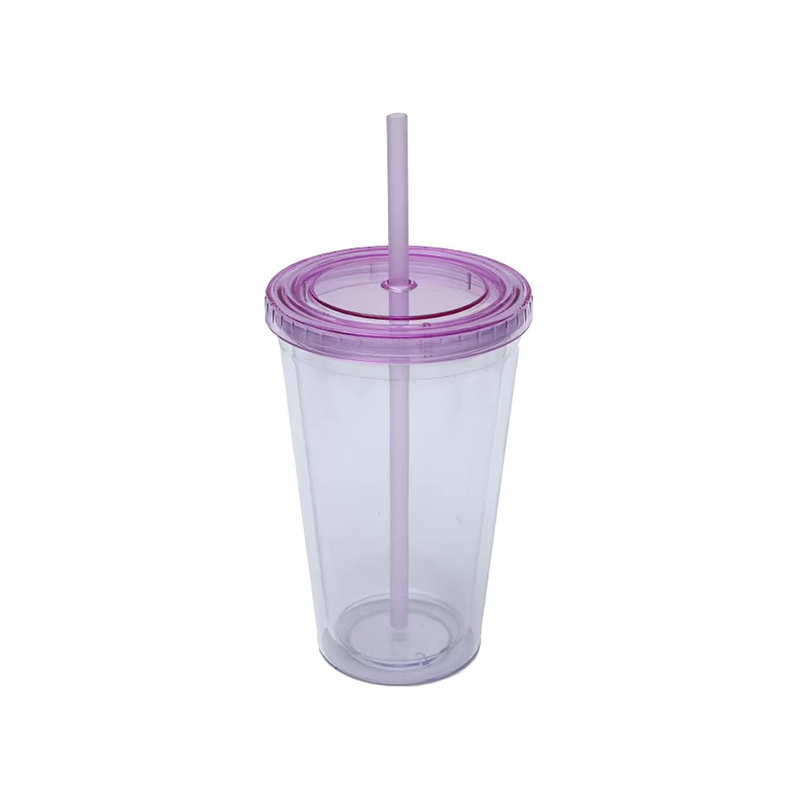 Colorful simple water cup plastic tumbler