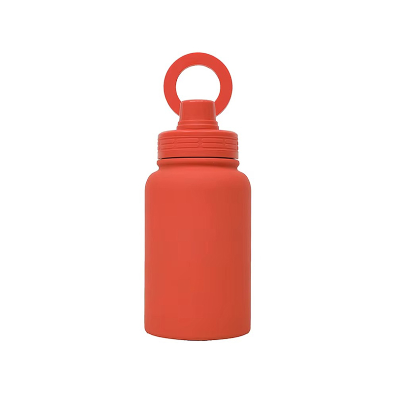 Stainless steel lid wide mouth  insylated water bottle