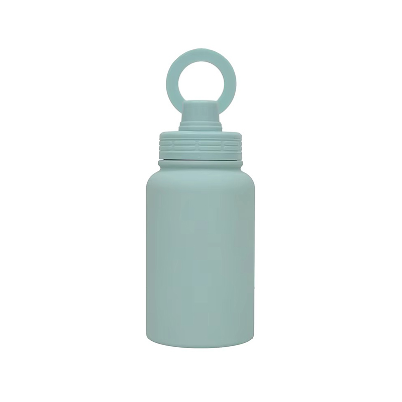 Stainless steel lid wide mouth  insylated water bottle