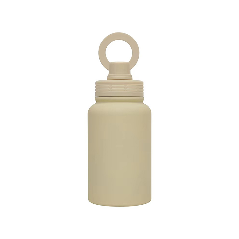 Stainless steel lid wide mouth  insylated water bottle