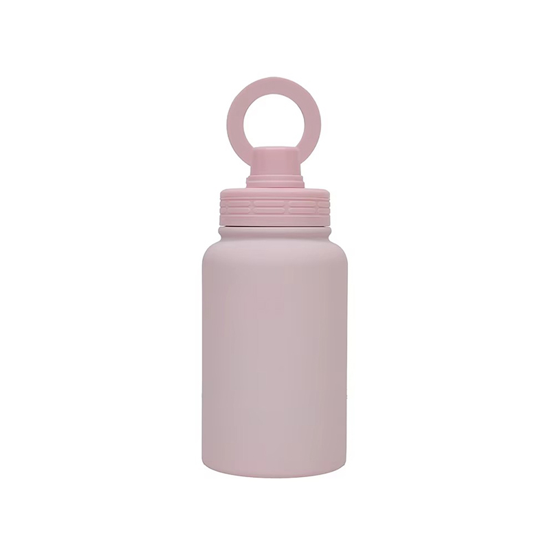 Stainless steel lid wide mouth  insylated water bottle