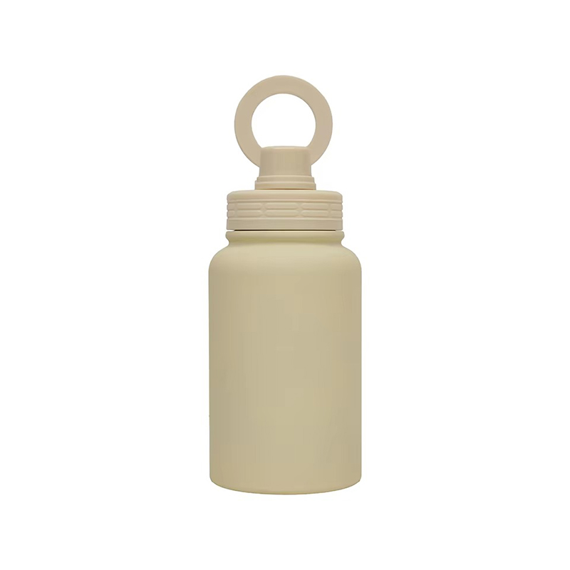 Stainless steel lid wide mouth  insylated water bottle