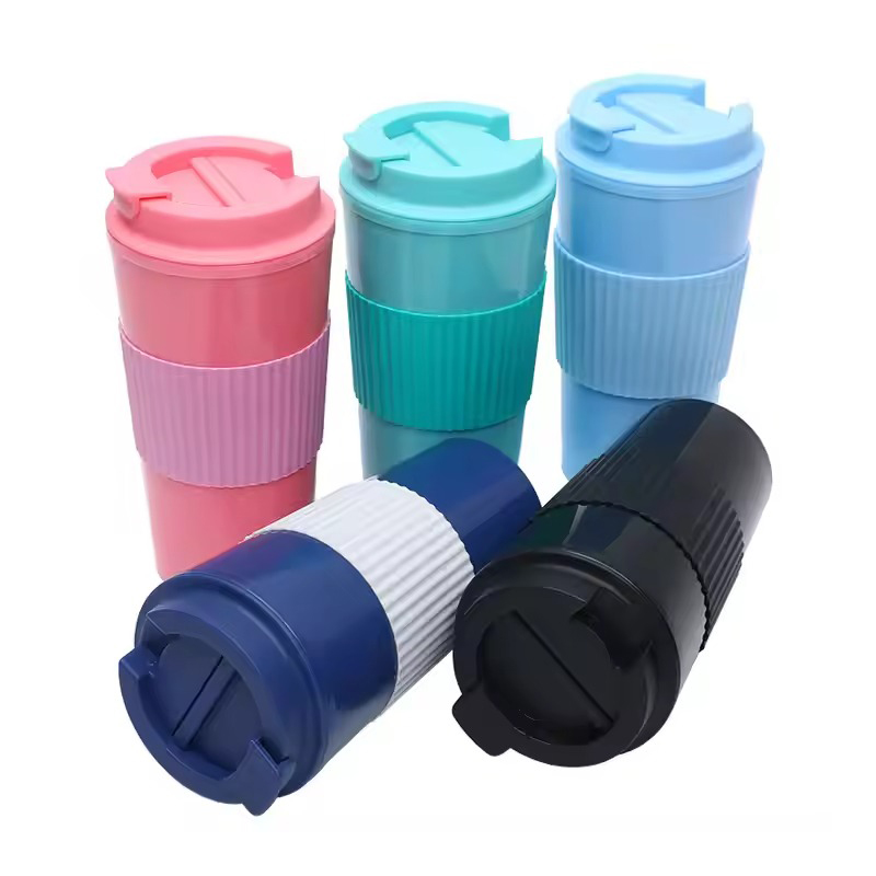 Leakproof coffee travel plastic tumbler