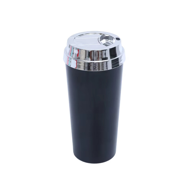 Travel coffee plastic tumbler with lid