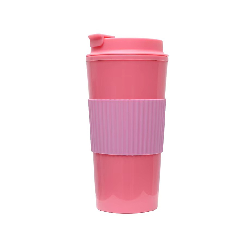 Leakproof coffee travel plastic tumbler