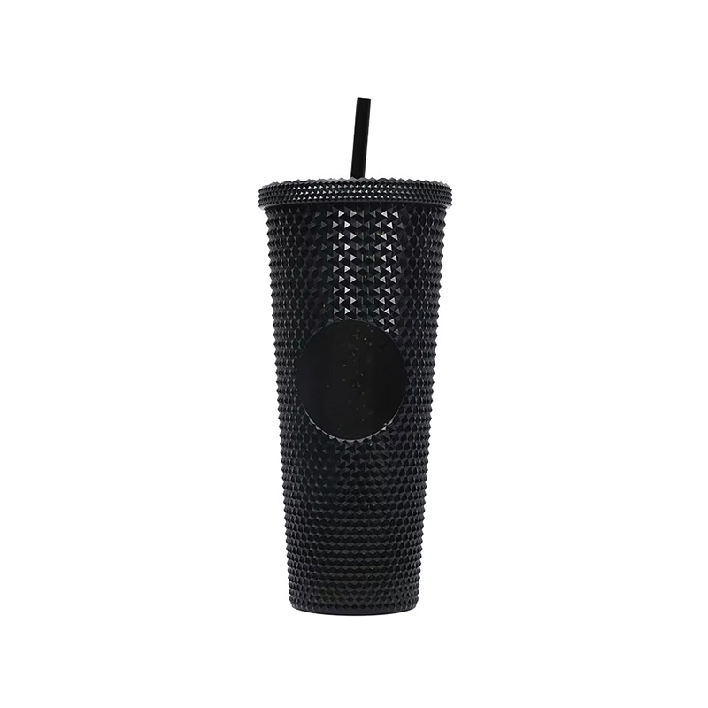 Diamond durian insulation plastic tumbler