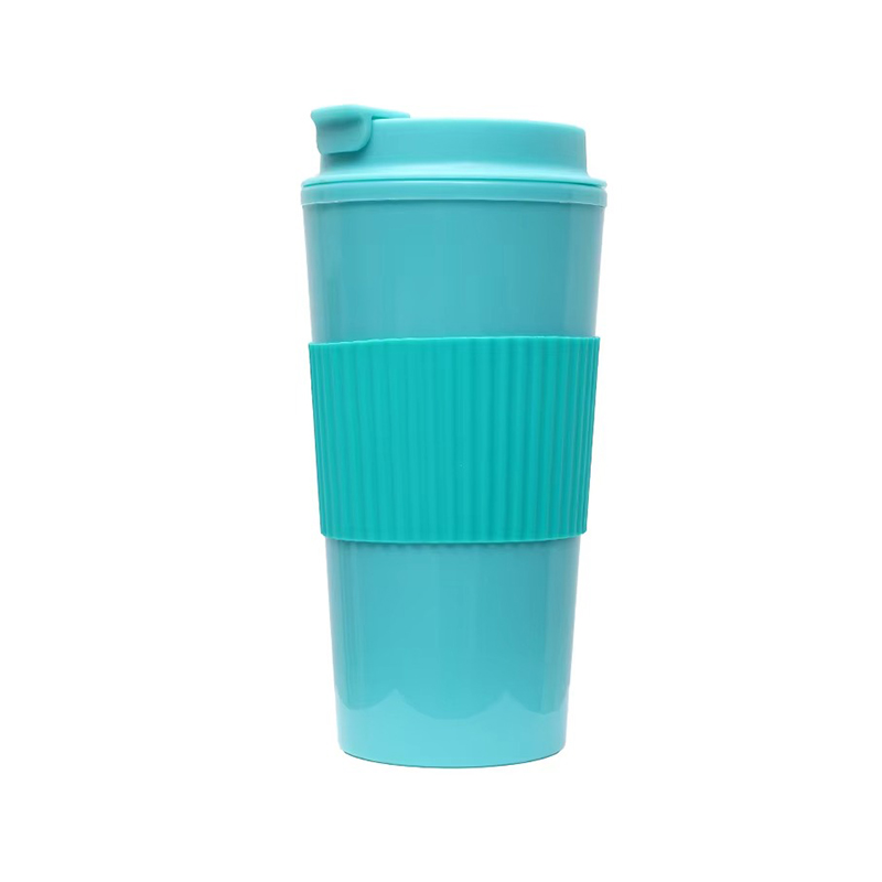 Leakproof coffee travel plastic tumbler